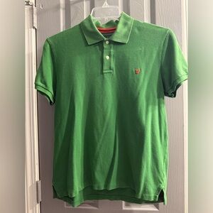 American Eagle Outfitters The Eagle Polo short sleeve shirt in green Mens small
